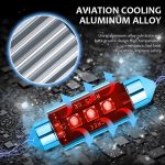 2pcs 41mm IC12V / 2.76W / 0.23A / 300LM 3LEDs SMD Auto Leselampe Lichtkuppel – Bild 5