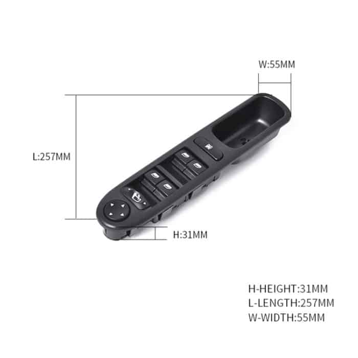 Auto Auto Front Links Elektronisches Fenster Hauptsteuerungsschalter Taste 6554.KT für Peugeot 307 – Bild 4