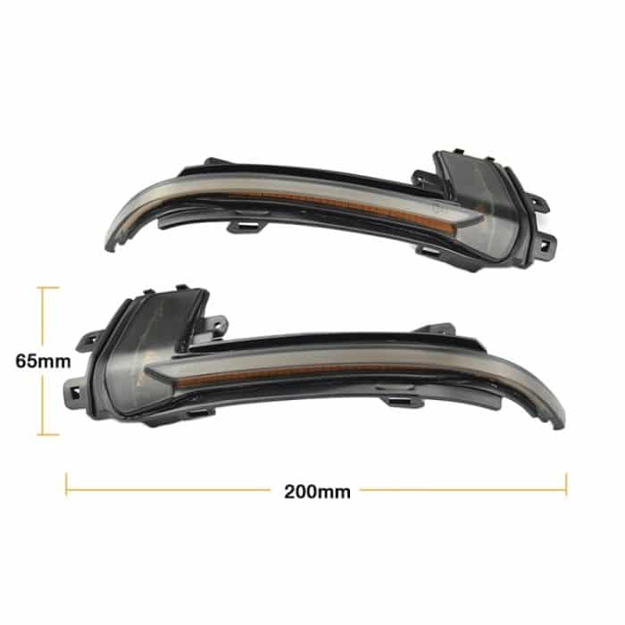 1 paar Für Audi A4 B 8,5 Auto Dynamische LED Blinker Licht Rückspiegel Blinker Wasser Blinker, For Audi A4 B8.5 – Bild 3