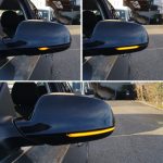 1 paar Für Audi A4 B 8,5 Auto Dynamische LED Blinker Licht Rückspiegel Blinker Wasser Blinker, For Audi A4 B8.5 – Bild 6