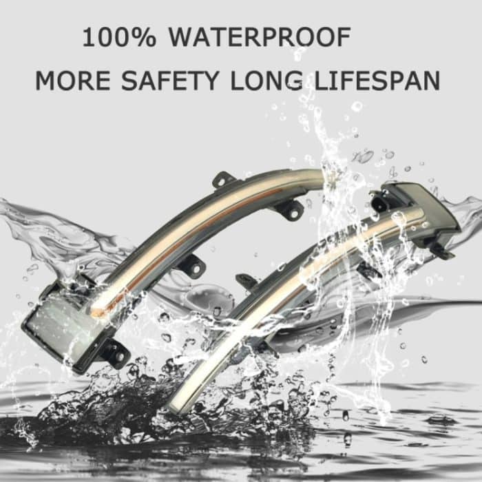 1 paar Für Audi TT MK2 2007-2014 Auto Dynamische LED Blinker Licht Rückspiegel Blink Wasser Blinker, For Audi TT MK2 2007-2014 – Bild 5