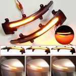 1 paar Für Audi TT MK2 2007-2014 Auto Dynamische LED Blinker Licht Rückspiegel Blink Wasser Blinker, For Audi TT MK2 2007-2014 – Bild 6