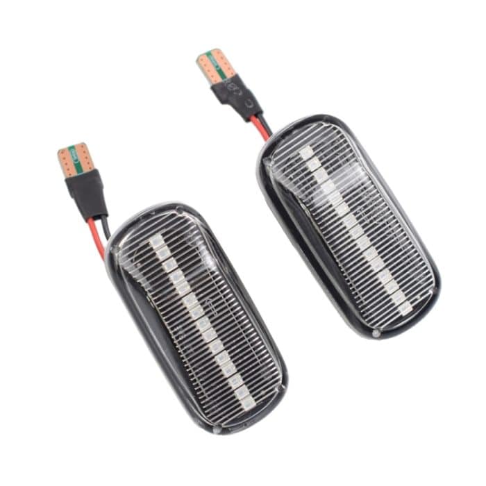 2 Stück für Honda Civic 2001–2015, dynamisches LED-Fender-Seitenlicht 34301-S5H-T02, For Honda Civic 2001-2015 (Transparent), For Honda Civic 2001-2015 (Transparent Black) – Bild 6