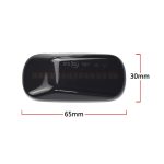 2 Stück für Honda Civic 2001–2015, dynamisches LED-Fender-Seitenlicht 34301-S5H-T02, For Honda Civic 2001-2015 (Transparent), For Honda Civic 2001-2015 (Transparent Black) – Bild 2