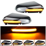 1 paar Für Dodge Ram 1500 2009-2018 Auto Dynamische LED Blinker Licht Rückspiegel Blink Wasser Blinker, For Dodge Ram 1500 2009-2018