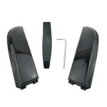 1 paar Für Ford Fiesta 2008-2017 Auto Dynamische LED Blinker Licht Rückspiegel Blink Wasser Blinker, For Ford Fiesta 2008-2017 (Transparent Black) – Bild 5