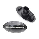 2 Stück für Suzuki Grand Vitara JT 2005–2012, dynamisches LED-Fender-Seitenlicht, For Suzuki Grand Vitara JT 2005-2012 (Transparent), For Suzuki Grand Vitara JT 2005-2012 (Transparent Black) – Bild 5