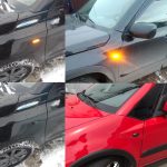 2 Stück für Suzuki Grand Vitara JT 2005–2012, dynamisches LED-Fender-Seitenlicht, For Suzuki Grand Vitara JT 2005-2012 (Transparent), For Suzuki Grand Vitara JT 2005-2012 (Transparent Black) – Bild 4