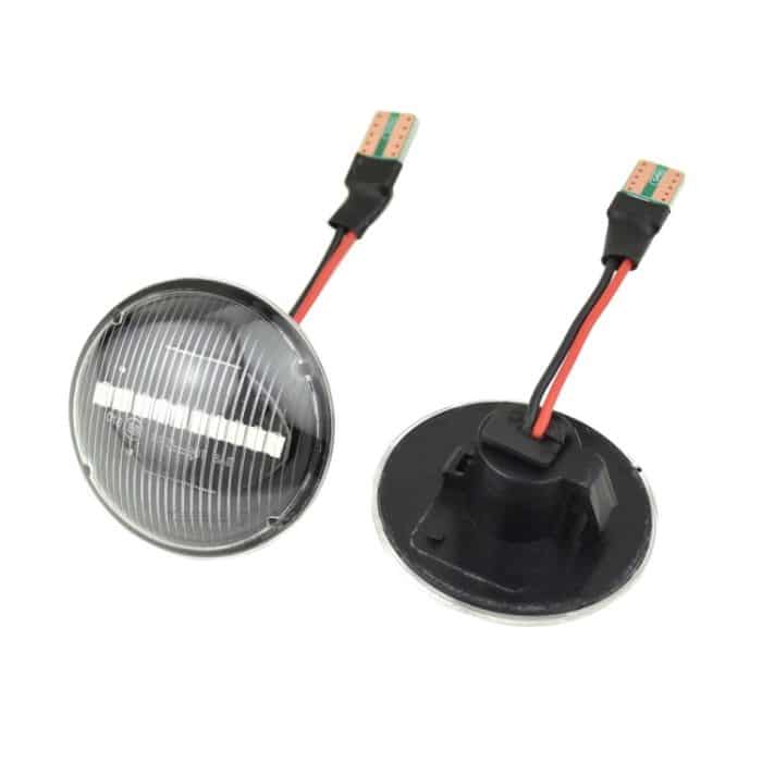 2 Stück für Land Rover Range Rover L322 2002–2012, dynamisches LED-Fender-Seitenlicht, For Land Rover Range Rover L322 2002-2012, For Land Rover Range Rover L322 2002-2012 (Transparent Black) – Bild 6