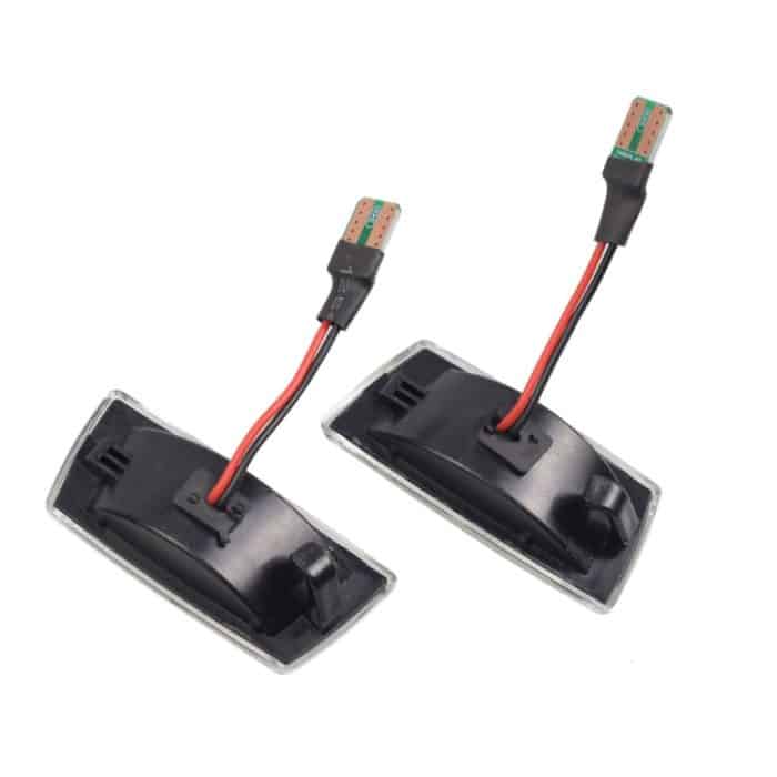 2 Stück für Chevrolet Cruze 2009–2014, dynamisches LED-Fender-Seitenlicht 1713423, For Chevrolet Cruze 2009-2014 (Transparent), For Chevrolet Cruze 2009-2014 (Transparent Black) – Bild 2