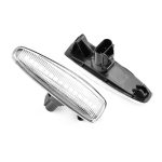 2 Stück für Mitsubishi Lancer 2008–2018, dynamisches LED-Fender-Seitenlicht, For Mitsubishi Lancer 2008-2018 (Transparent), For Mitsubishi Lancer 2008-2018 (Transparent Black) – Bild 4