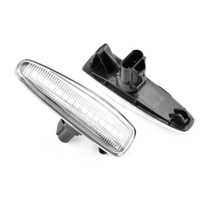 2 Stück für Mitsubishi Lancer 2008–2018, dynamisches LED-Fender-Seitenlicht, For Mitsubishi Lancer 2008-2018 (Transparent), For Mitsubishi Lancer 2008-2018 (Transparent Black) – Bild 4