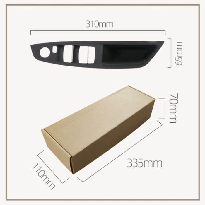 Für BMW F10 2011–2017, rechts fahrende Autotür, Fensterheberschalter, Verkleidung – Bild 4