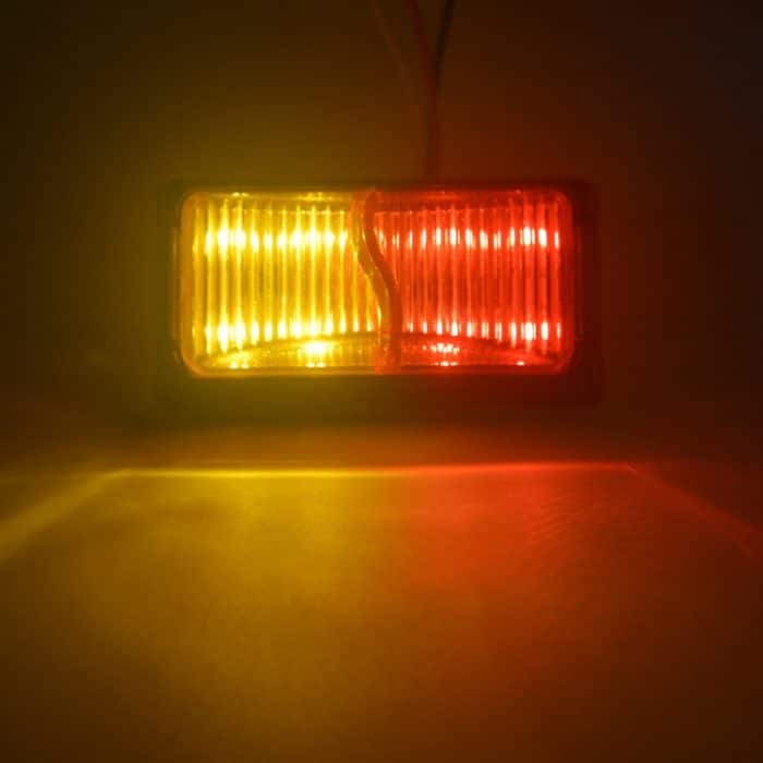 4pcs MK-049 LKW 8LEDs zweifarbige Seitenmarkierungsleuchte – Bild 4