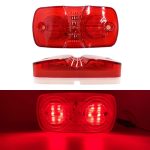2 Stück MK-106 LKW 12 LEDs Seitenmarkierungsleuchte, MK-106 (Red Light), MK-106 (Yellow Light)