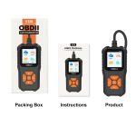 V318 Auto OBD2 Farbdisplay Diagnosetool Codeleser – Bild 3