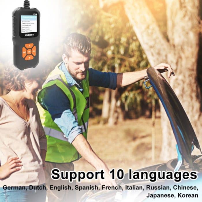 V318 Auto OBD2 Farbdisplay Diagnosetool Codeleser – Bild 9