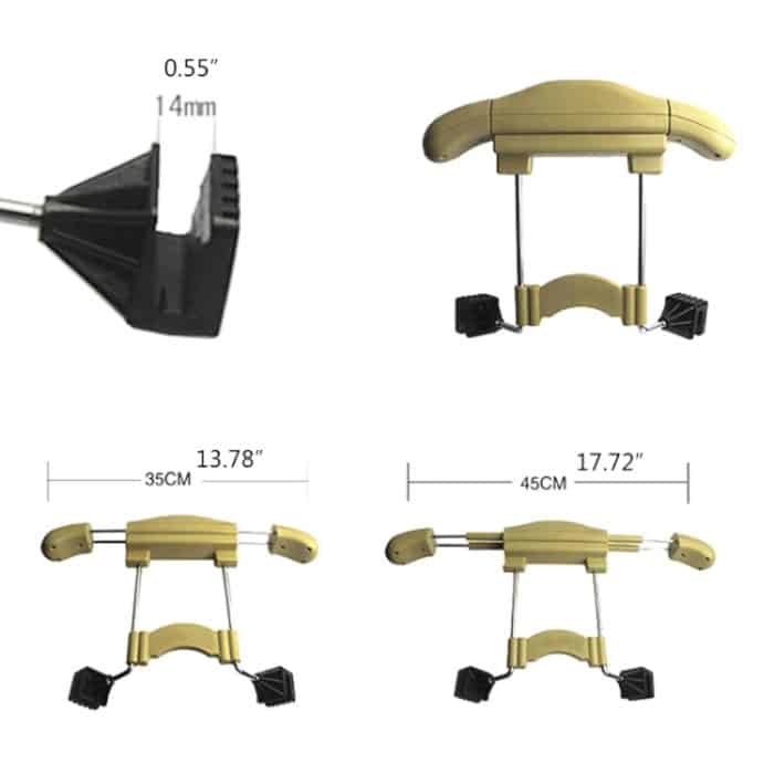 Ausziehbarer Auto-Kleiderbügel aus Kunstleder – Bild 5