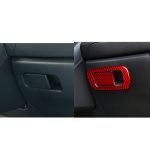 Auto-Kohlefaser-Aufbewahrungsbox, Schalterrahmen, dekorativer Aufkleber für Honda Civic der zehnten Generation 2016–2019, linker Antrieb, Storage Box Switch Frame Left Drive – Bild 6