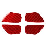 Auto-Carbon-Faser-Innentür-Handgelenk-dekorativer Aufkleber für Honda Zehnte Generation Civic 2016–2019, linker und rechter Antrieb Universal, Inside Door Wrist