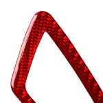 Auto-Carbonfaser-Armaturenbrett-Luftauslass-dekorativer Aufkleber für Honda Zehnte Generation Civic 2016–2019, Rechtsantrieb, Dashboard Air Outlet Right Drive – Bild 3