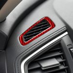 Auto-Carbonfaser-Armaturenbrett-Luftauslass-dekorativer Aufkleber für Honda Zehnte Generation Civic 2016–2019, Rechtsantrieb, Dashboard Air Outlet Right Drive – Bild 5