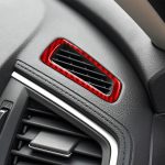 Auto-Carbonfaser-Armaturenbrett-Luftauslass-dekorativer Aufkleber für Honda Zehnte Generation Civic 2016–2019, linker Antrieb, Dashboard Air Outlet Left Drive – Bild 5