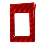 Auto-Carbonfaser-Doppelblitzlicht-dekorativer Aufkleber für Honda Zehnte Generation Civic 2016–2019, Rechtsantrieb, Double Flash Light  Right Drive