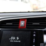 Auto-Carbonfaser-Doppelblitzlicht-dekorativer Aufkleber für Honda Zehnte Generation Civic 2016–2019, Rechtsantrieb, Double Flash Light  Right Drive – Bild 5