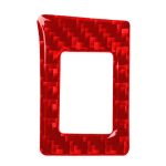 Auto-Carbonfaser-Doppelblitzlicht-dekorativer Aufkleber für Honda Zehnte Generation Civic 2016–2019, linker Antrieb, Double Flash Light Left Drive