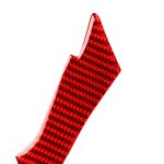 Auto-Carbonfaser unterhalb des zentralen Steuerluftauslasses, dekorativer Aufkleber für Honda Civic der zehnten Generation 2016–2019, Linksantrieb, Below the Central Control Air Outlet Left Drive – Bild 3