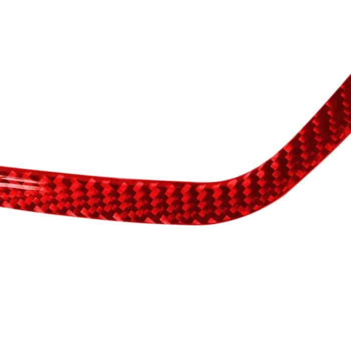 Auto-Kohlefaser über dem zentralen Steuerluftauslass, dekorativer Aufkleber für Honda Civic der zehnten Generation 2016–2019, Rechtsantrieb, Above the Central Control Air Outlet Right Drive – Bild 3