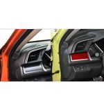 Auto-Carbon-Faser-Zentralsteuerung links dekorativer Aufkleber für Honda Zehnte Generation Civic 2016–2019, linker Antrieb, Central Control Left Sticker Left Drive – Bild 6