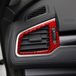 Dekorativer Aufkleber für den linken und rechten Luftauslass aus Kohlefaser für das Auto, für Honda Civic der zehnten Generation 2016–2019, Rechtsantrieb, Air Outlet Right Drive – Bild 5