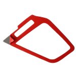 Dekorativer Aufkleber für den linken und rechten Luftauslass aus Kohlefaser für das Auto, für Honda Civic der zehnten Generation 2016–2019, linker Antrieb, Air Outlet Left Drive – Bild 4