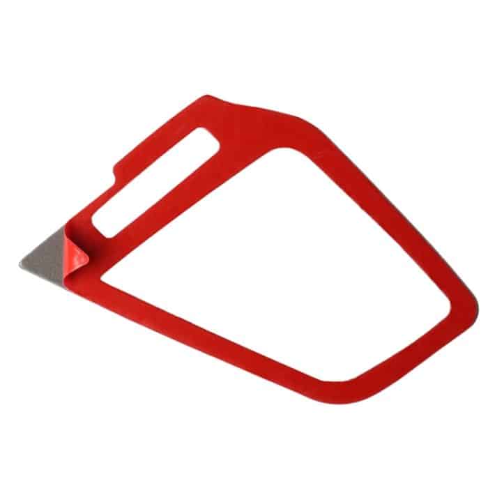 Dekorativer Aufkleber für den linken und rechten Luftauslass aus Kohlefaser für das Auto, für Honda Civic der zehnten Generation 2016–2019, linker Antrieb, Air Outlet Left Drive – Bild 4