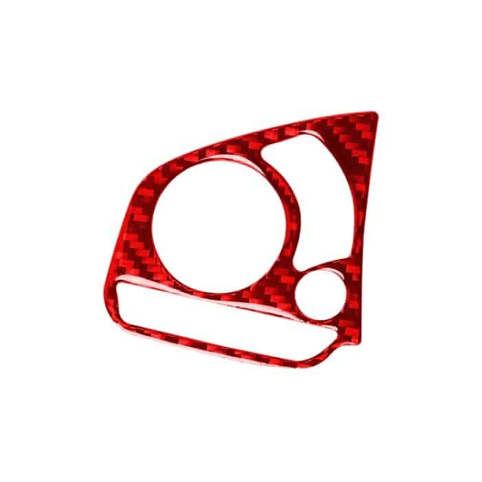 Auto-Carbonfaser-Lenkradknopf, mittlere Konfiguration, dekorativer Aufkleber für Honda Civic der zehnten Generation 2016–2019, Links- und Rechtsantrieb, universell, Steering Wheel Button Middle Configuration – Bild 3
