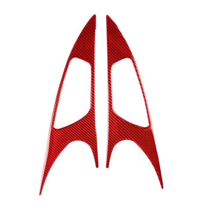 CRP8008R.jpg Auto-Carbon-Faser-Türgriff-Tür-Handgelenk-Panel-dekorativer Aufkleber für Honda Zehnte Generation Civic 2016–2019, linker und rechter Antrieb Universal, Door Handle Door Wrist Panel – Bild 1