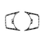 Auto Kohlefaser Scheinwerferschalter Dekorativer Aufkleber für Ford F150 2017-2020, links und rechts Antrieb Universal