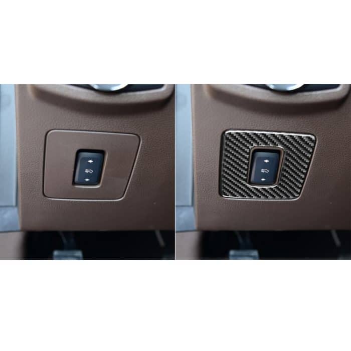 Auto Kohlefaser-Drosselklappenbremse Passen Sie den dekorativen Aufkleber für Ford F150 2017-2020, linke und rechte Antrieb universell an – Bild 6