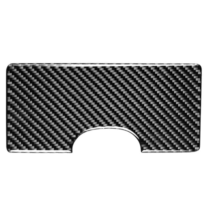 Auto Carbon Fiber Cup Holder Dekorativer Aufkleber für Mitsubishi Lancer-ex / EVO / Fortis 9-10th Generation, Links- und Rechtsantrieb Universal – Bild 1