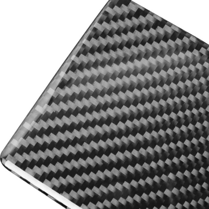 Auto Carbon Fiber Cup Holder Dekorativer Aufkleber für Mitsubishi Lancer-ex / EVO / Fortis 9-10th Generation, Links- und Rechtsantrieb Universal – Bild 3