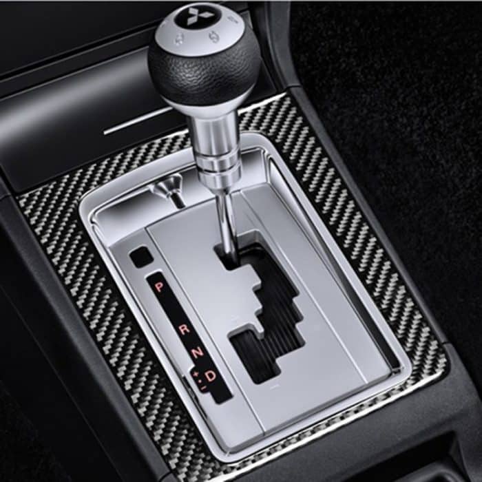 Auto Carbon Fiber Gear Position Dekorativer Aufkleber für Mitsubishi Lancer-ex / EVO / Fortis 9-10th Generation, Links- und Rechtsantrieb Universal High-Konfiguration – Bild 5