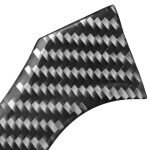 Auto Carbon Faser Rechter Tachometer Dekorativer Aufkleber für Mitsubishi Lancer EVO 2008-2016, Linksantrieb – Bild 3