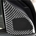 2 PCS Car Carbon Fiber Linke und rechte Lautsprecher Dekorativer Aufkleber für Mitsubishi Lancer EVO (nur GTS) 2008-2015, Links- und Rechtsantrieb Universal – Bild 5