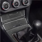 Car Carbon Fiber Storage + Gear Dekorativer Aufkleber für Mitsubishi Lancer EVO (nur GT / GTS) 2010-2015, Links- und Rechtsantrieb Universal – Bild 5