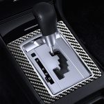 Auto Carbon Faser Schaltgetriebe Dekorativer Aufkleber für Mitsubishi Lancer EVO (nur GT / GTS) 2010-2015, Links- und Rechtsantrieb Universal – Bild 5