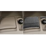 4 PCS Car Carbon Faser Aschenbecher + Steckdose Dekorativer Aufkleber für Mitsubishi Lancer EVO (nur GTS) 2008-2015, Links- und Rechtsantrieb Universal – Bild 7