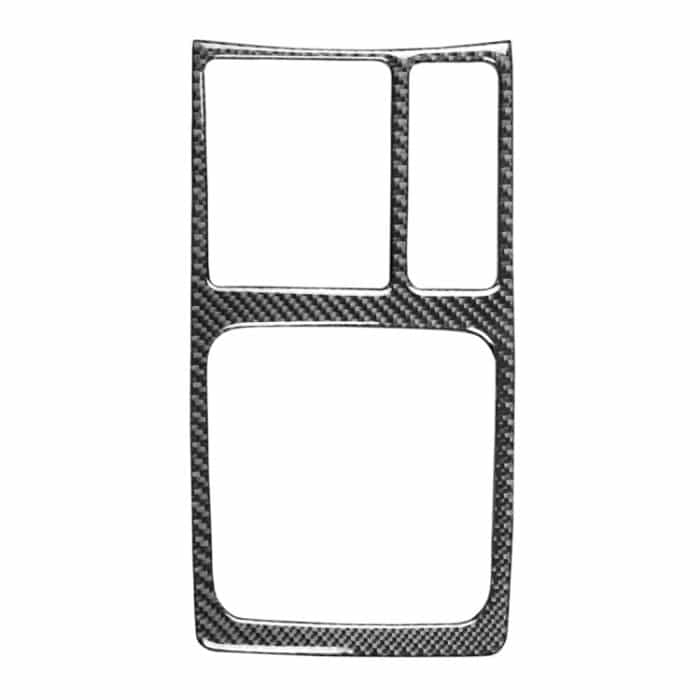 CRP8047.jpg Auto Carbon Faser Schaltgetriebe Dekorativer Aufkleber für Mitsubishi Lancer EVO (nur DE / ES) 2008-2015, Links- und Rechtsantrieb Universal – Bild 1