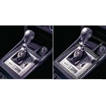 Auto Carbon Faser Schaltgetriebe Dekorativer Aufkleber für Mitsubishi Lancer EVO (nur DE / ES) 2008-2015, Links- und Rechtsantrieb Universal – Bild 6